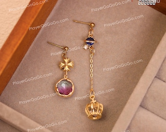 Honkai: orecchini Star Rail Bronya Fanart per l'uso quotidiano, accessori per gioielli Bronya HSR
