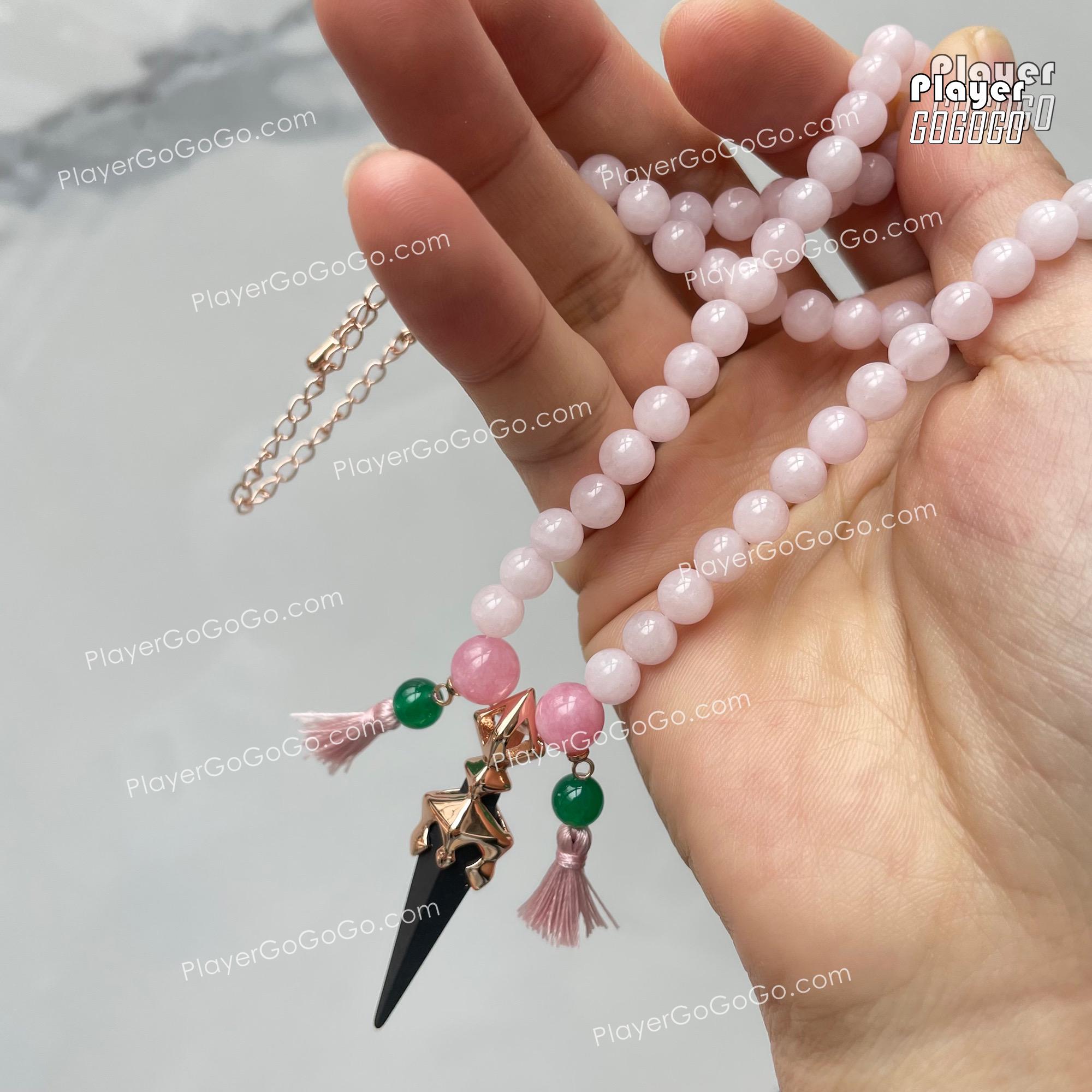 Gemstone Made Genshin Impact Xiao Necklace Length Adjustable for