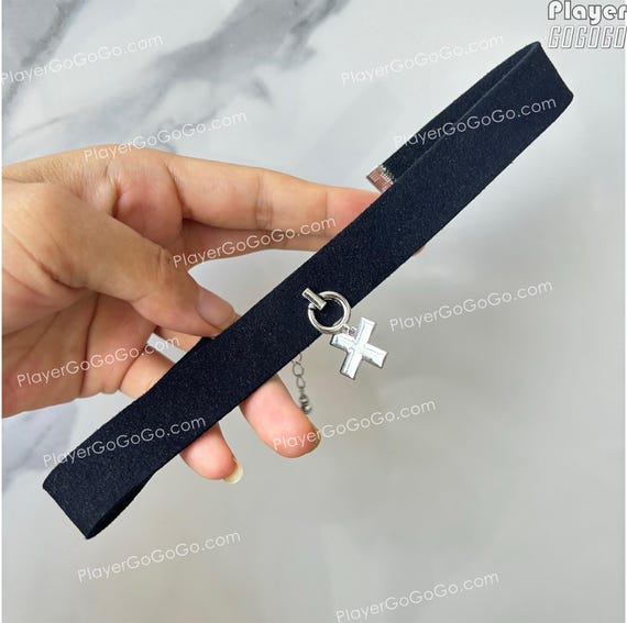 Zenless Zone Zero Asama Harumasa Cross Choker Necklace / Earrings