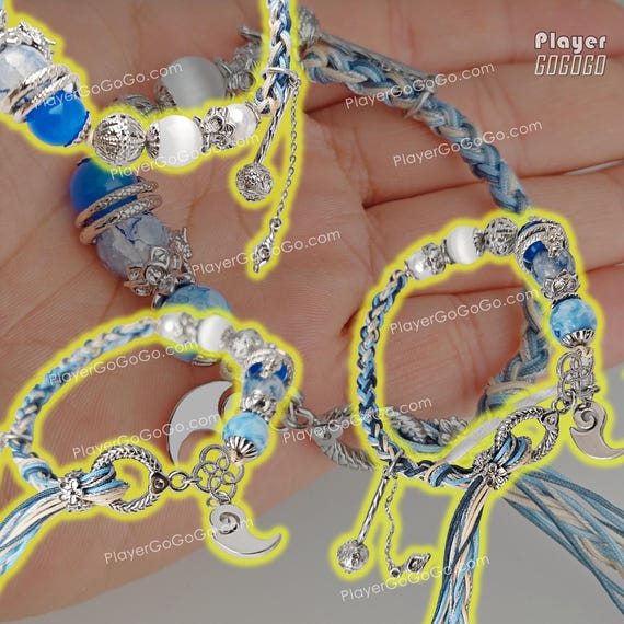 Ne Zha 2 Ao Bing Woven Bracelet Length Adjustable, Fanart Nezha