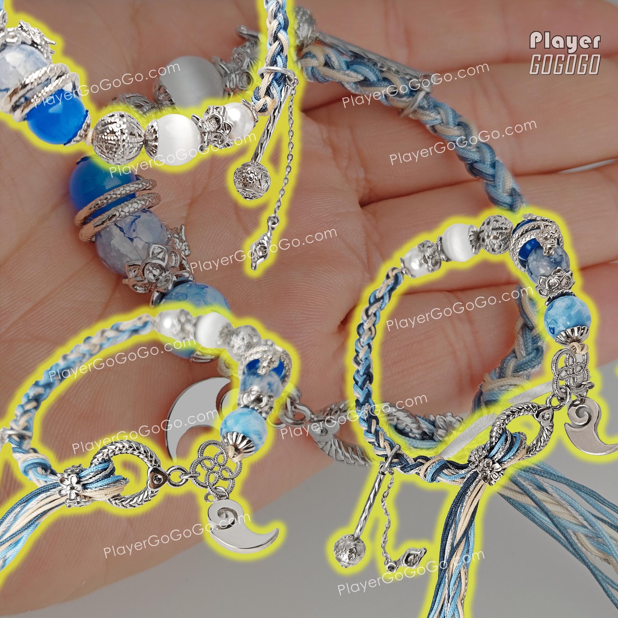 Ne Zha 2 Ao Bing Woven Bracelet Length Adjustable, Fanart Nezha