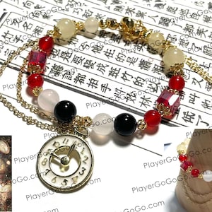 Identity V Mechanic Beaded Bracelet Length Adjustable, Natural Gemstones Made Tracy Reznik Bracelet, Custom Accepted