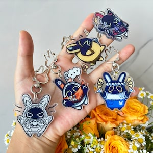 Zenless Zone Zero Bangboo Acrylic Charms, ZZZ Figures