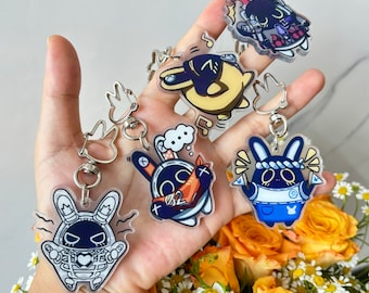 Zenless Zone Zero Bangboo Acrylic Charms, ZZZ Figures