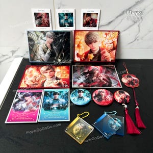 Love and Deepspace Art Print Collection - Film, Charm, Holo Card, Badge, LADS Figurine Zayne, Rafayel, Xavier, Caleb, Sylus 黎深 秦徹 沈星回 祈煜 戀與深