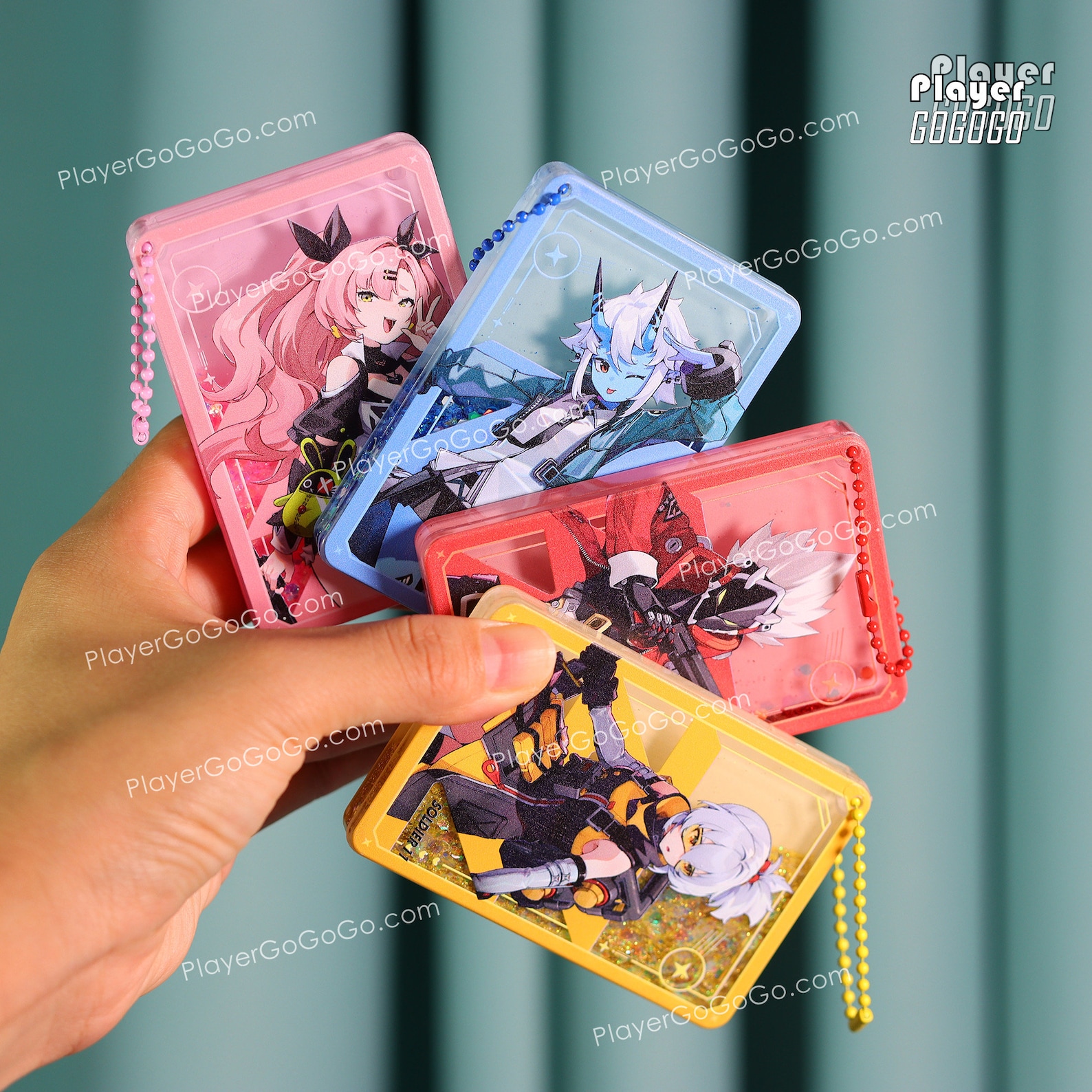 Zenless Zone Zero Shaker Charm of All Characters, Figures of Rina ...