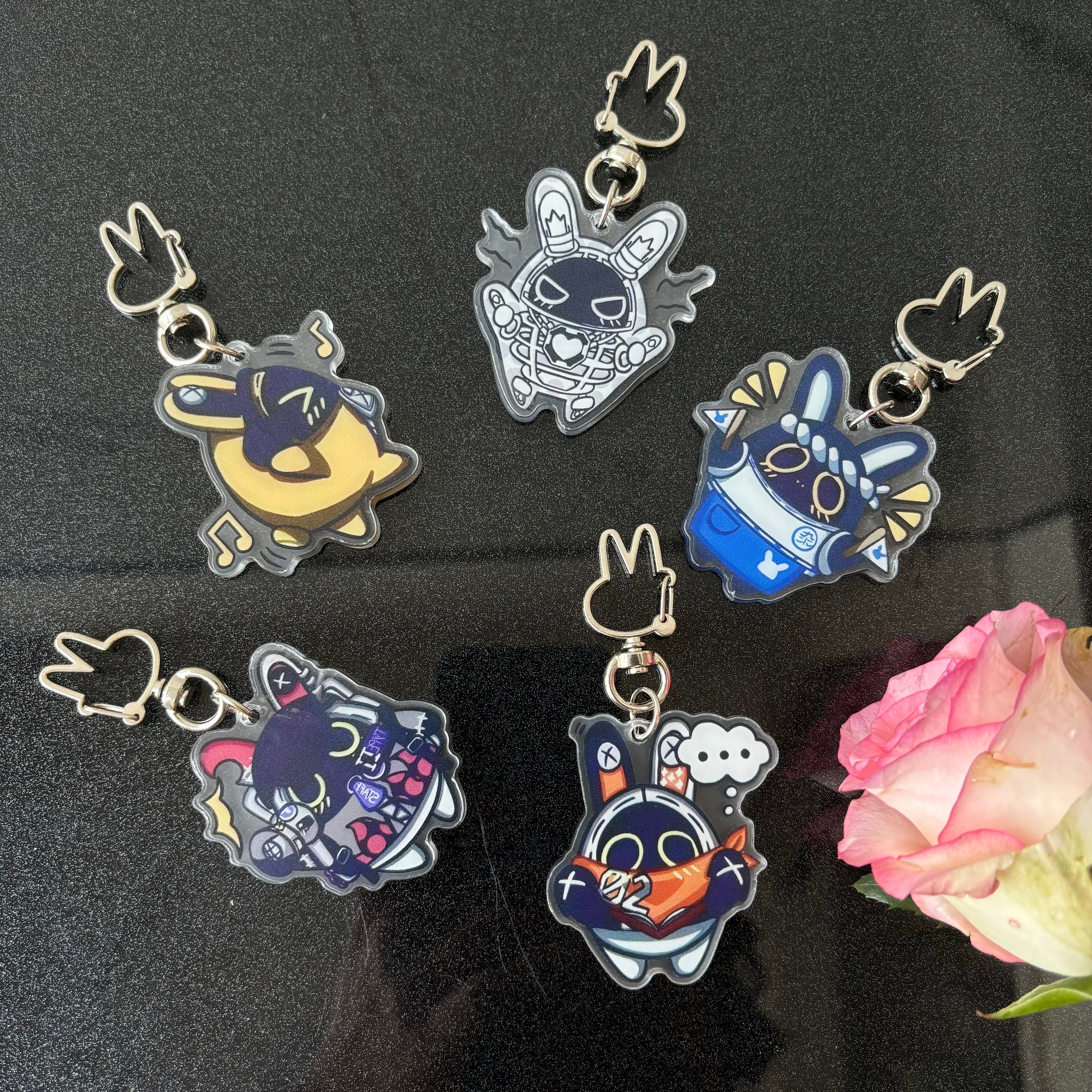 Zenless Zone Zero Bangboo Acrylic Charms, ZZZ Figures - Etsy