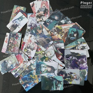 Ensemble d'impression d'art Zenless Zone Zero de 96 motifs différents, 96 cartes holographiques ZZZ avec pochettes de protection