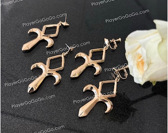 Wuthering Waves Scar Earrings for Cosplay and Daily Use * A Pair, Scar Jewelry Cosplay Accessory