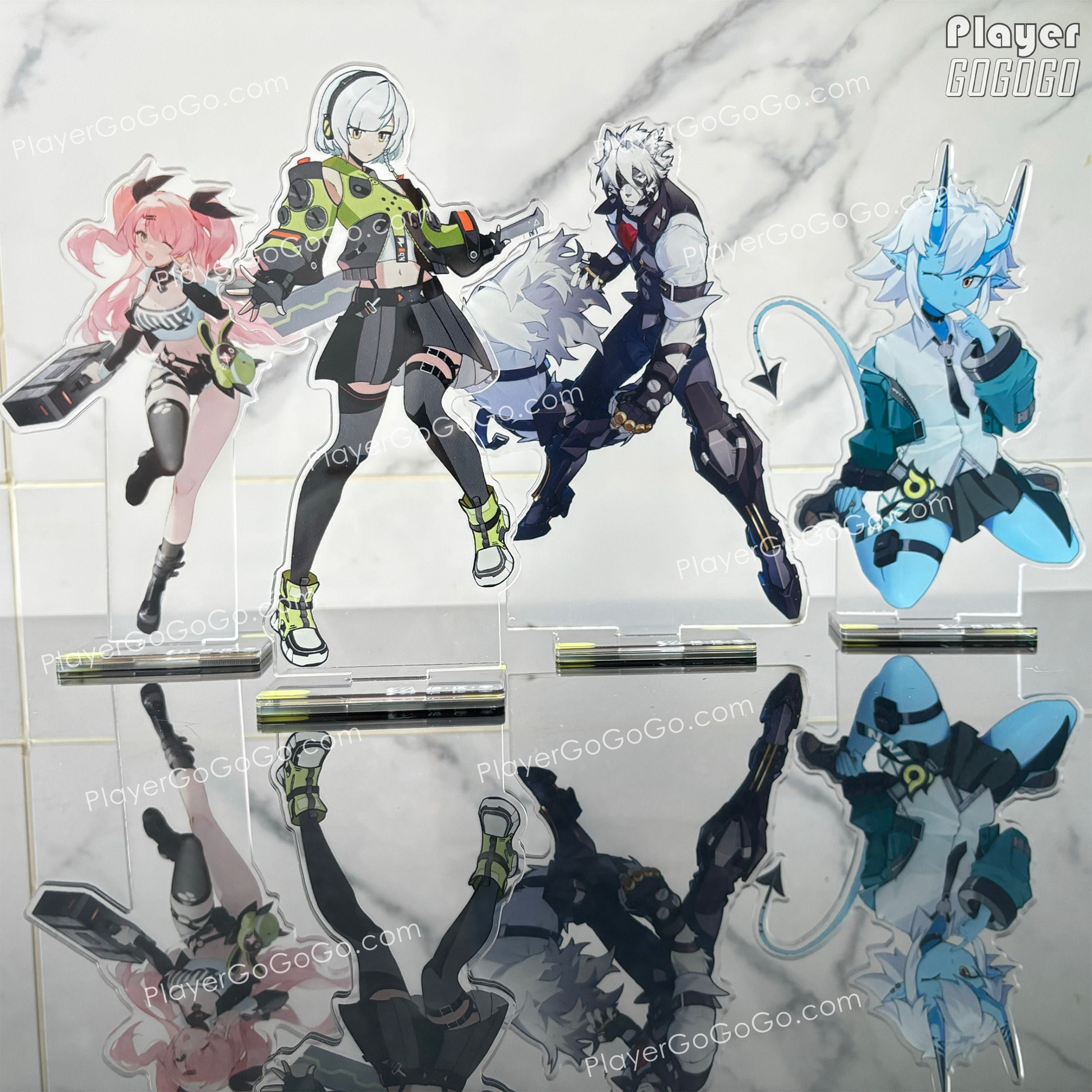Zenless Zone Zero Standees of All Character , Figures of Nicole