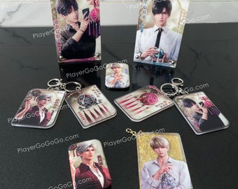 Love and Deepspace Art Print Set - Shaker, Charm, Standee, Badge, Figurine Zayne, Rafayel, Xavier, Sylus 黎深 秦徹 沈星回 祈煜 戀與深空