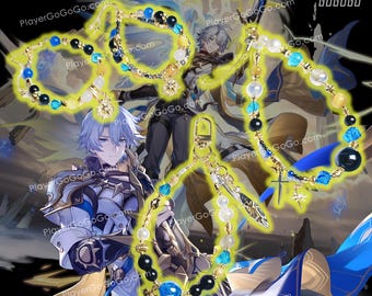Honkai: Star Rail Phainon Bracelet / Phone Charm, Khaslana HSR Fanart Jewelry Accessory