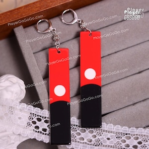 Sterling Silver Made Kurokawa Izana Earrings for Cosplay & Daily Use * A Pair, Allergy Free Tokyo Accessories