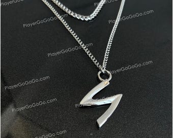 Collar de doble cadena Sylus de amor y espacio profundo, joyería Sylus 秦徹 戀與深空 シン 진운