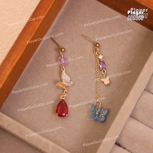 Honkai: Star Rail Seele Fanart Earrings for Daily Wear, Seele HSR Jewelry Accessories