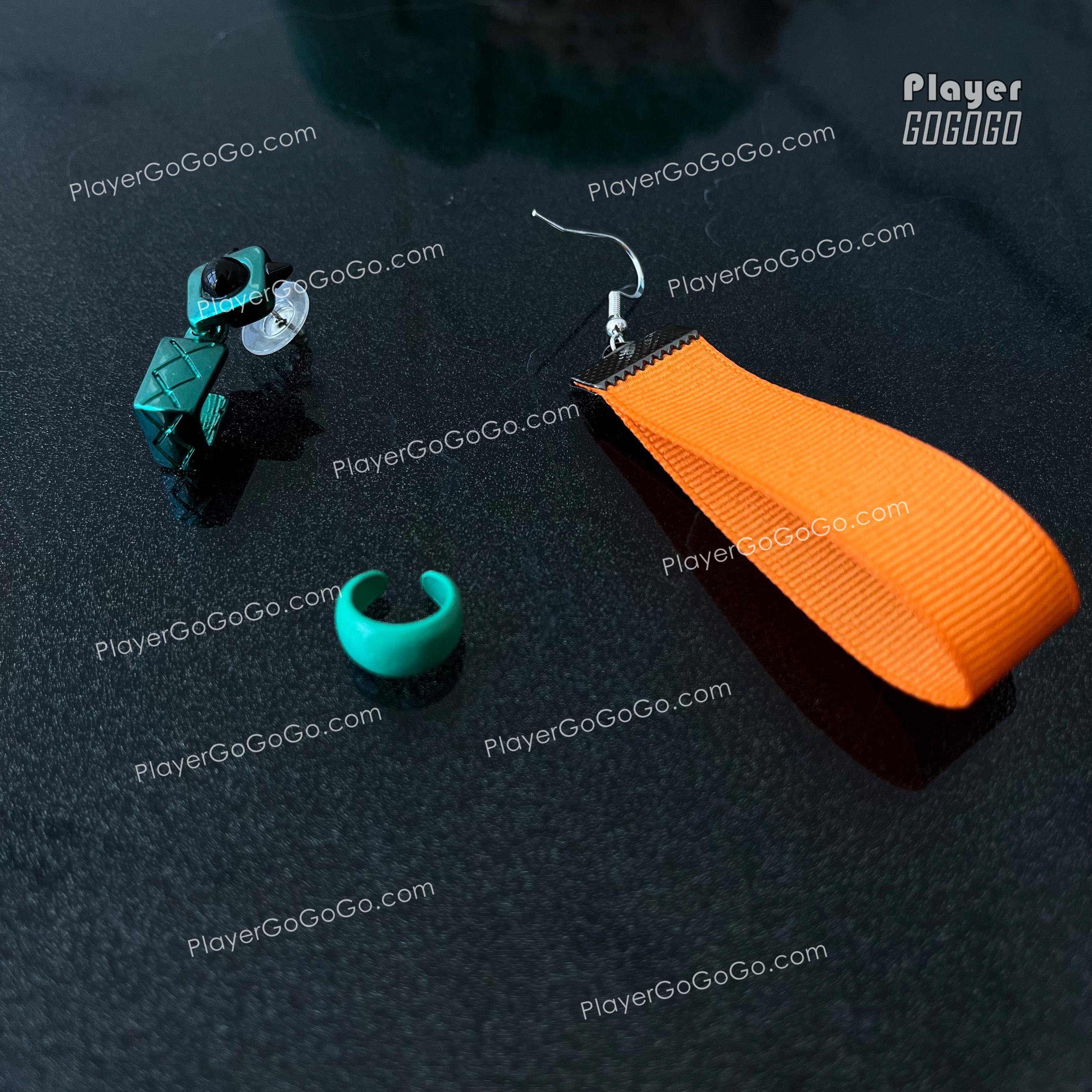 Zenless Zone Zero Belle Cosplay Accessories, Belle Earrings and