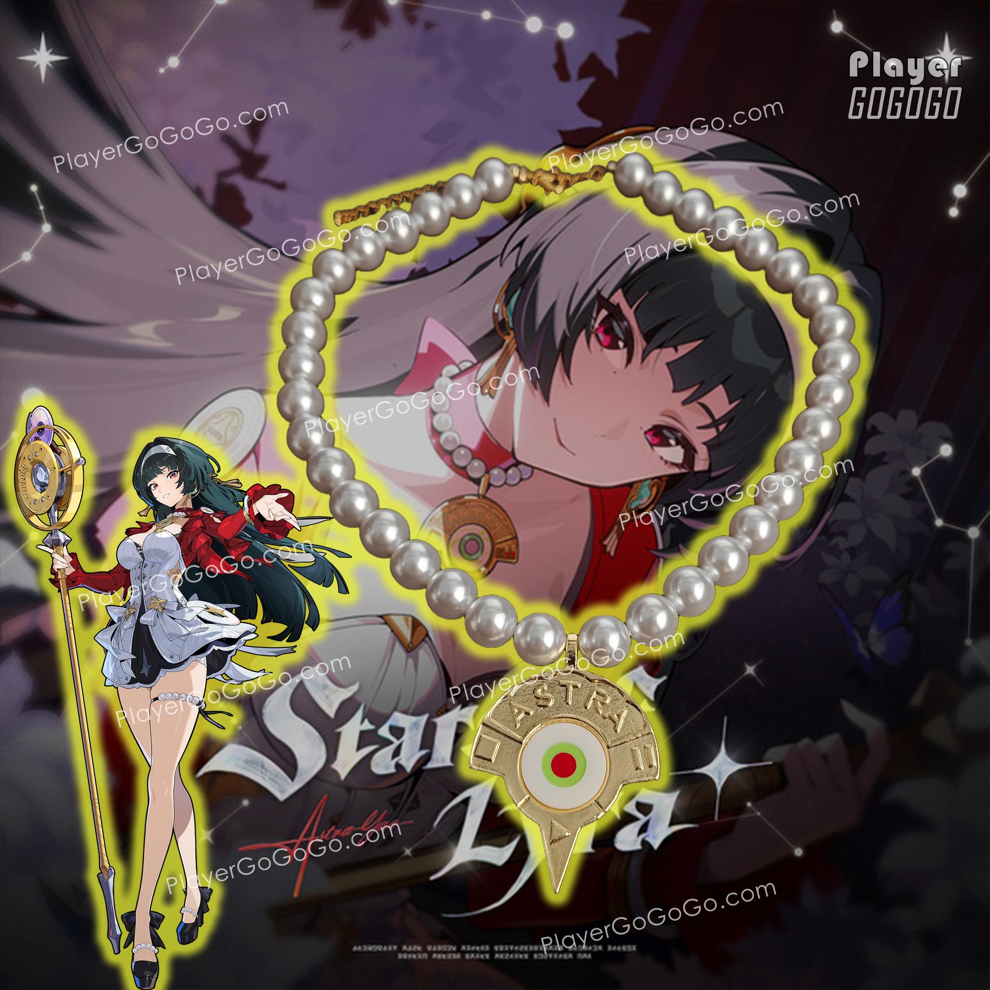 アクセサリー Kartoon Zenless Zone Zero Astra Yao Necklace for Cosplay & Daily