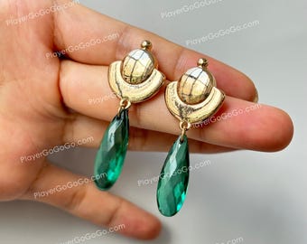 Maomao Earrings for Cosplay and Daily Wear Pushback/Clip-On * A Pair, Maomao Cosplay Accessory