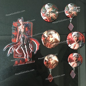 Love and Deepspace Sylus Art Print - Standee, Badge, Sylus Figurine  秦徹 戀與深空