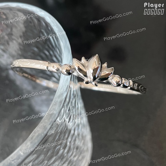 Sterling Silver Made Fern Bracelet Length Adjustable, High Quality