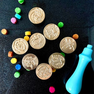 Honkai: Sternenschienen-Siegelstempel, HSR Paths Copper Stamps Zerstörung, Begeisterung, Jagd, Erleuchtung, Harmonie, Nichtigkeit, Bewahrung, Fülle