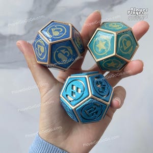 Honkai: Star Rail Aventurine Dice for Cosplay, Aventurine Cosplay Accessory 砂金 アベンチュリン, Aventurine HSR