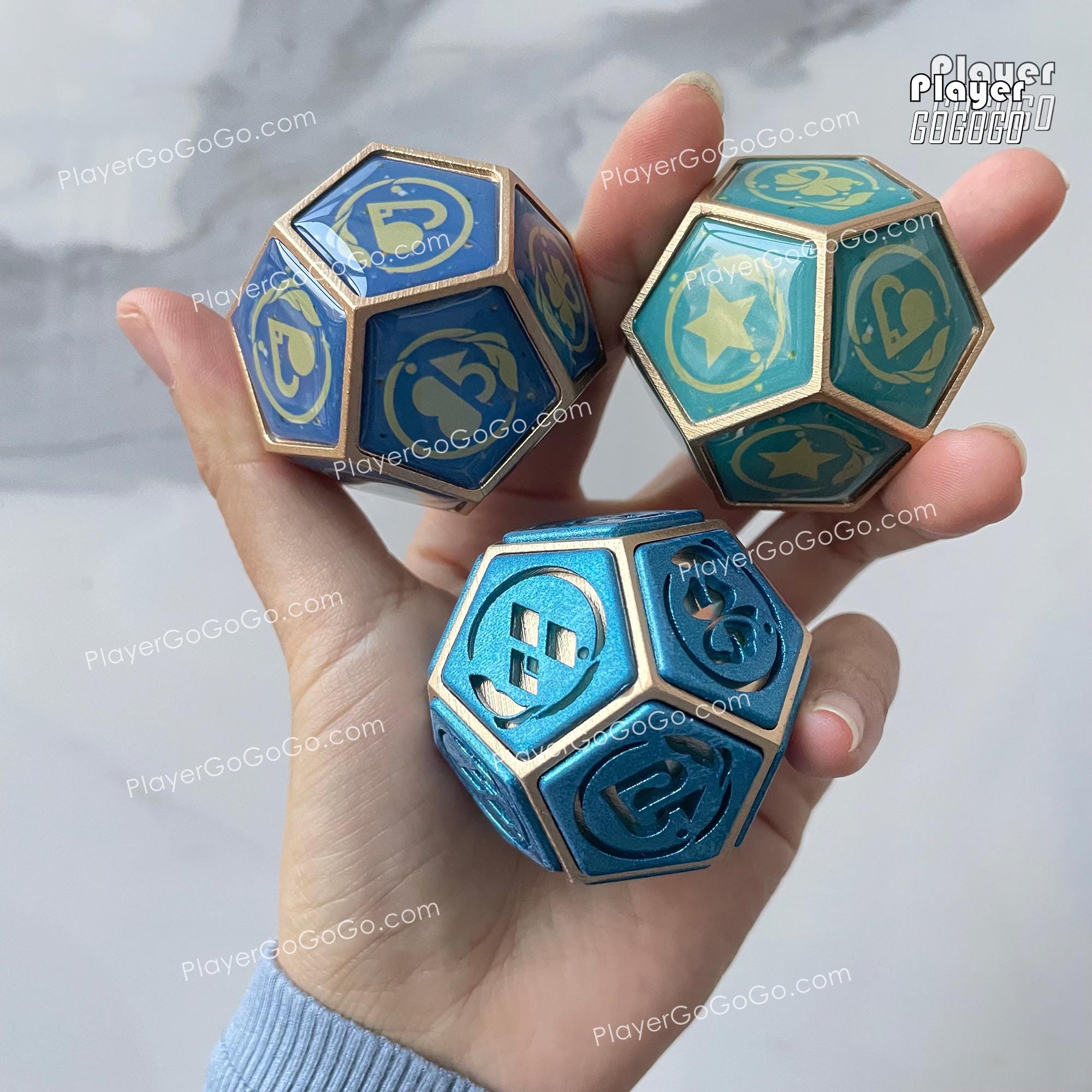 Honkai: Star Rail Aventurine Dice for Cosplay, Aventurine Cosplay Accessory 砂金 アベンチュリン, Aventurine HSR