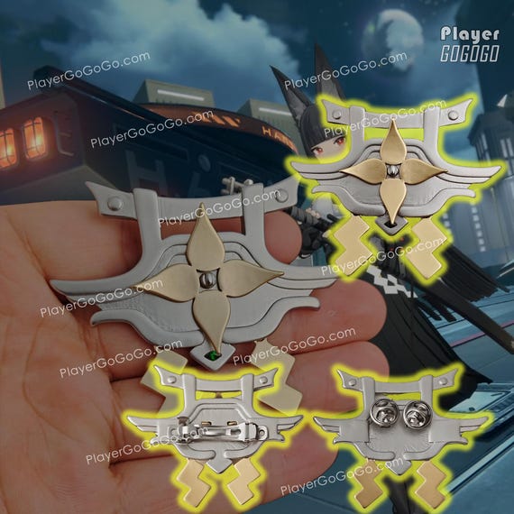 Zenless Zone Zero Hoshimi Miyabi Hair Clip / Pin for Cosplay and