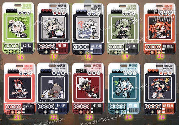 Buy Zenless Zone Zero Sliding Card Sleeves, Chibi ZZZ Card Holder Nicole,  Grace Howard, Ben, Anton, Koleda, Von Lycaon, Billy Kid, Ellen Online in  India - Etsy