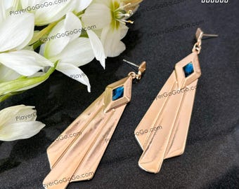 Honkai: Star Rail Mydei Earrings for Cosplay and Daily Wear, Mydei HSR Cosplay Accessories 萬敵