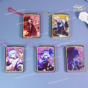Honkai: Star Rail Badge & Shaker Charm Sparkle, Aventurine, Black Swan, Misha, Acheron, Robin, Firefly, Gallagher, HSR Figure