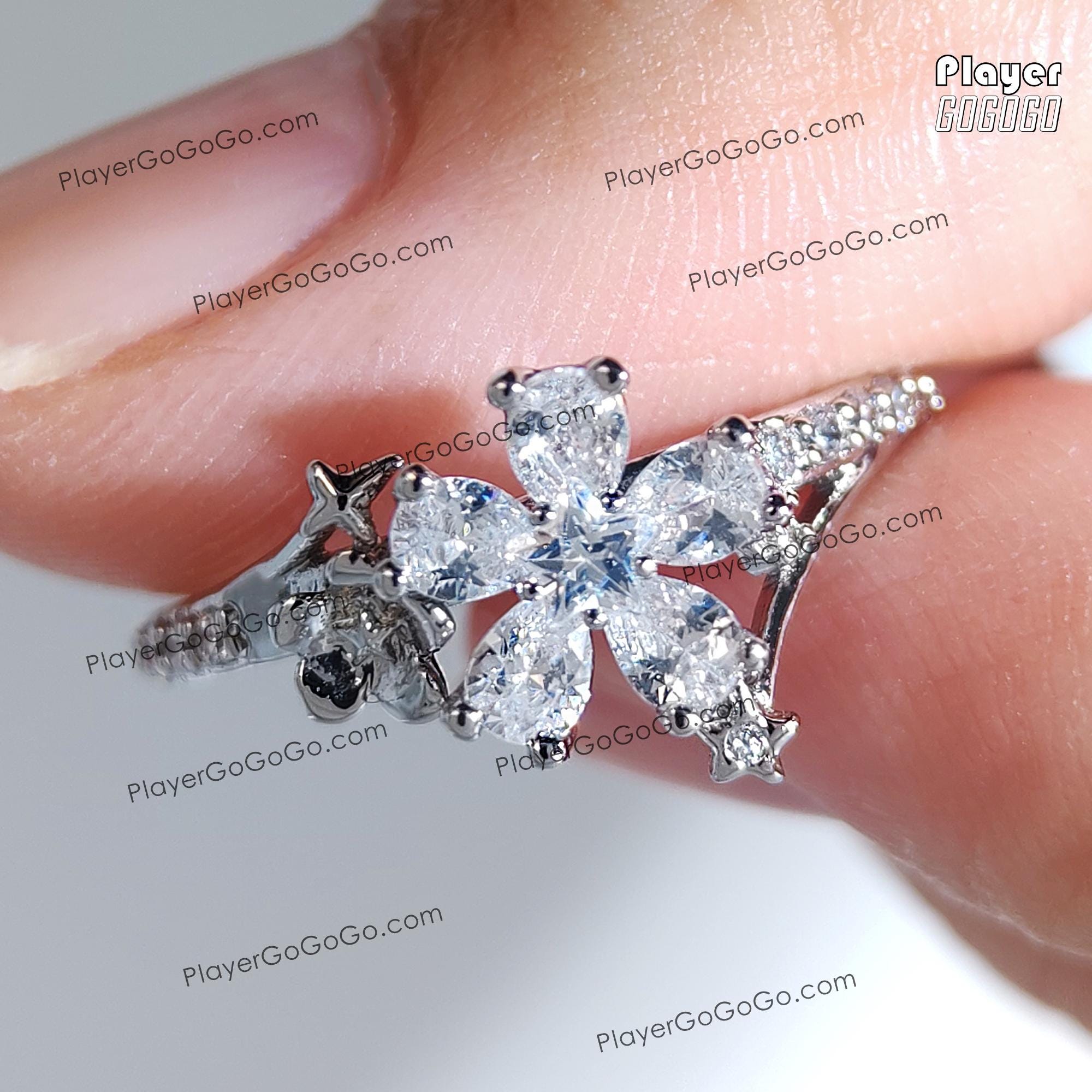 Copper/silver Made Love and Deepspace Wedding Ring Caleb, Sylus