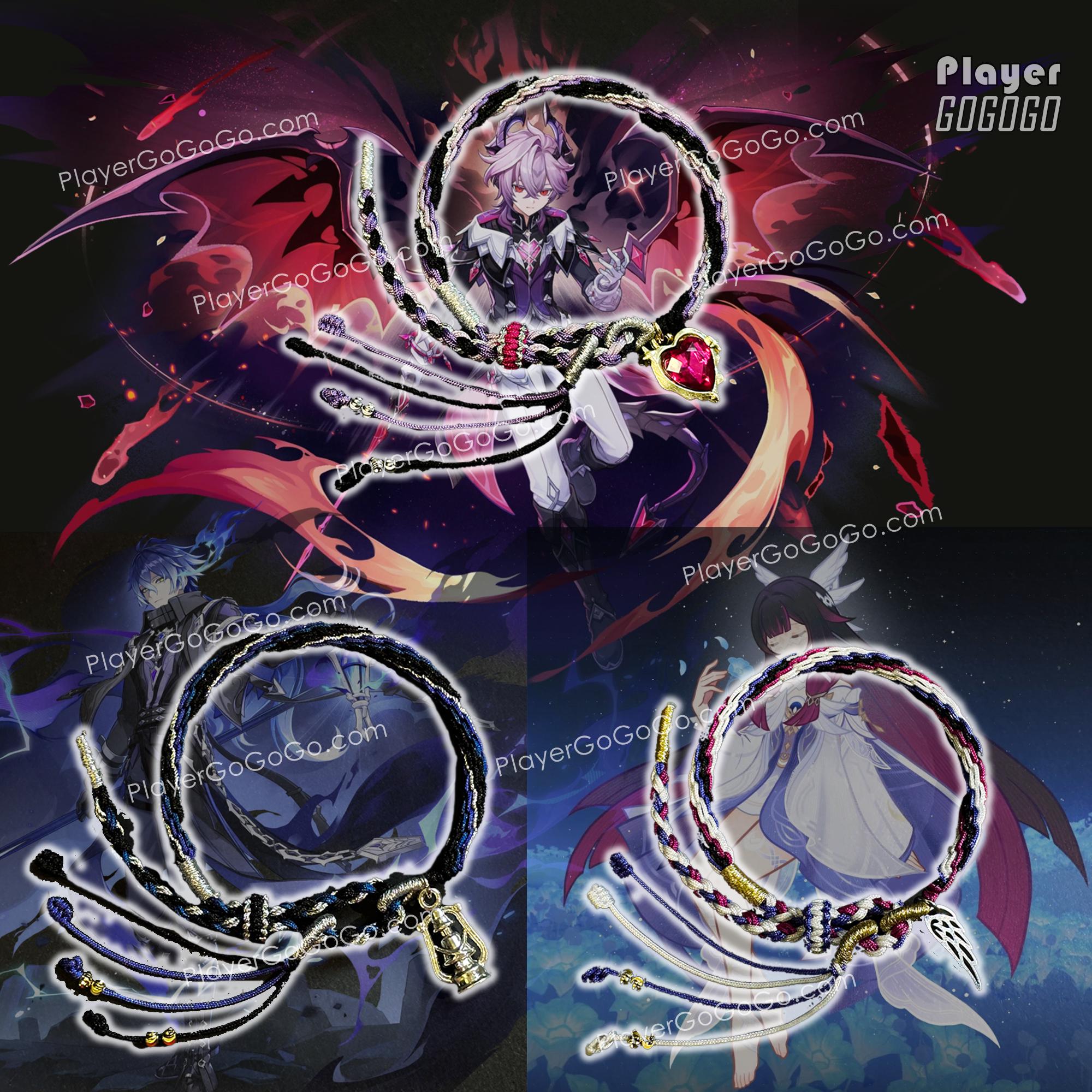 Set De Merchandising De Genshin Impact - 15 Piezas Entre Collares Y Pulsera - Joyería De Anime Con Personajes - Regalo Para Fans