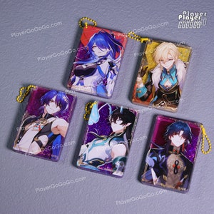 Buy 3 Get 1 Free - Honkai: Star Rail Shaker Charm of All Characters, HSR Figures Aventurine, Kafka, Robin, Jade, Firefly, Acheron, Dr Ratio