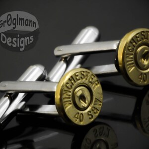 Cufflinks - Winchester 40 Bullets