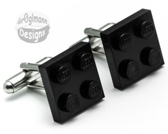 Black Brick Cufflinks