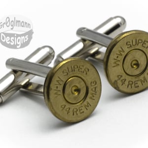 Cufflinks - Winchest 44s Bullets