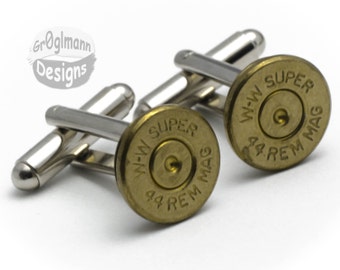 Cufflinks - Winchest 44s Bullets