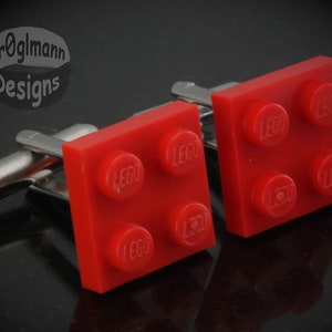 Red Brick Cufflinks image 1