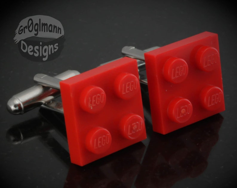 Red Brick Cufflinks image 1