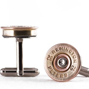 Cufflinks - Remington 28 Shotgun Shells