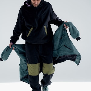 Men&#39;s Tracksuit Hoodie & Pants, Warm Fleece mens clothing, Custom Hoodie and Trousers, Streetwear tracksuit, Pants For Man, Gift for Him