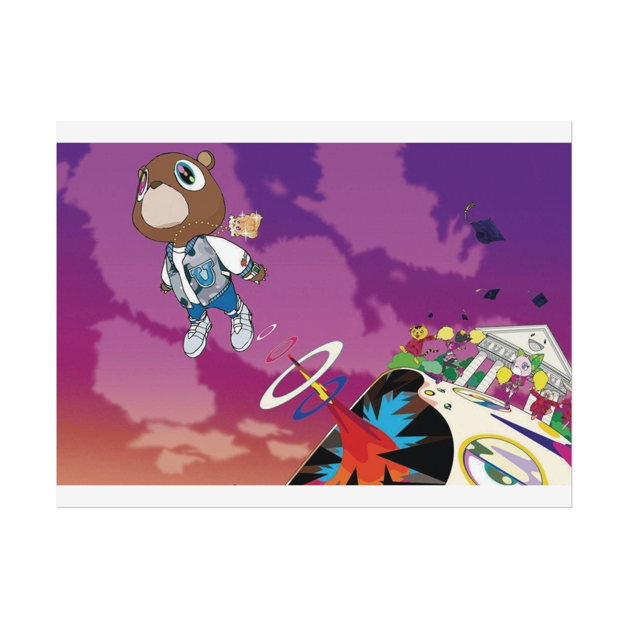Kanye West Graduation Poster - Etsy