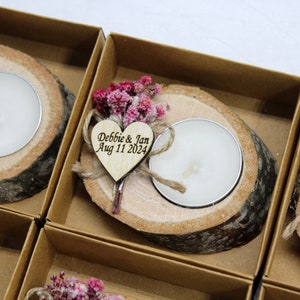 Bomboniere personalizzate con candele all'ingrosso per gli ospiti, bomboniere rustiche per matrimoni, bomboniere per addio al nubilato, bomboniere per feste di matrimonio, bomboniere per matrimoni