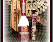 Apple Tree Cottage Original Design E Pattern - Prim Snow Folk