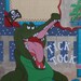 Peter Pan Crocodile Captain Hook Paper Pieced Premade Scrapbook Pages