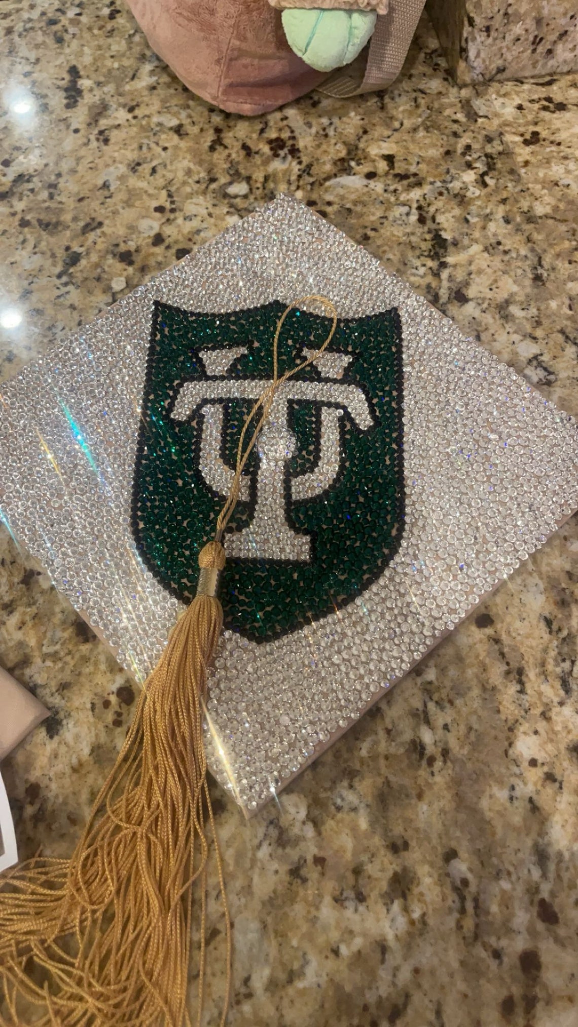 Custom Rhinestone Graduation Cap - Etsy