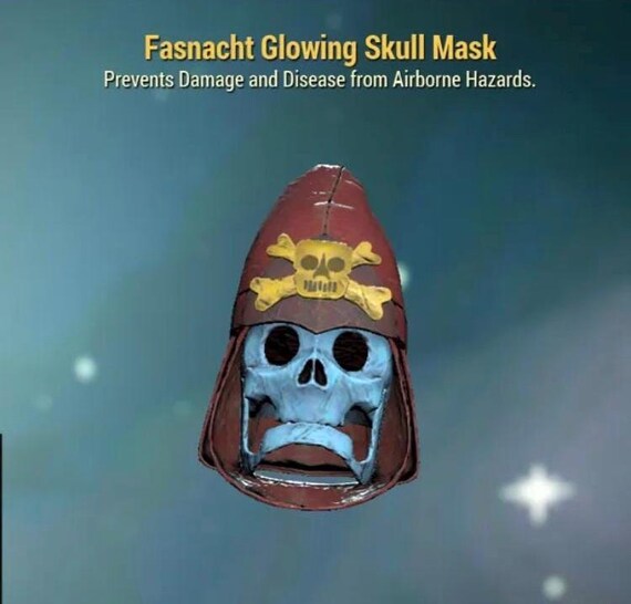 Fasnacht Glowing Skull Mask - Xbox - Etsy