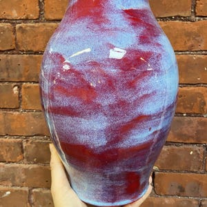 Handmade Ceramic Urn for Ashes - “Purplish” Cremation Urn - MADE TO ORDER
