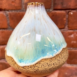 Beach Inspired Ceramic Bud Vase- MADE TO ORDER